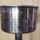 Old silver metal champagne bucket