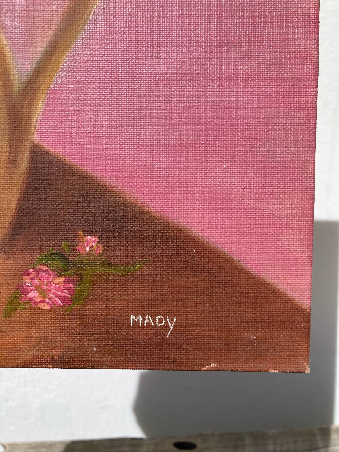 Bouquet of flowers oil painting