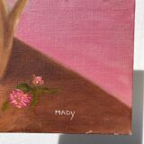 Bouquet of flowers oil painting