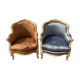 Paire de fauteuils bergères