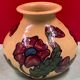 Vase signed sispa, savoie art deco h 14 cm