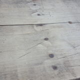 Raw light wood bench