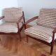 Pair of vintage Scandinavian teak armchairs.