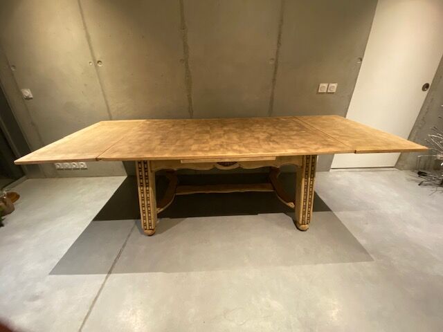 Firm table sanded extensions 260 cm