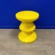 Yellow zig zag stool - Polspotten
