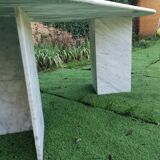 Marble dining table 1980