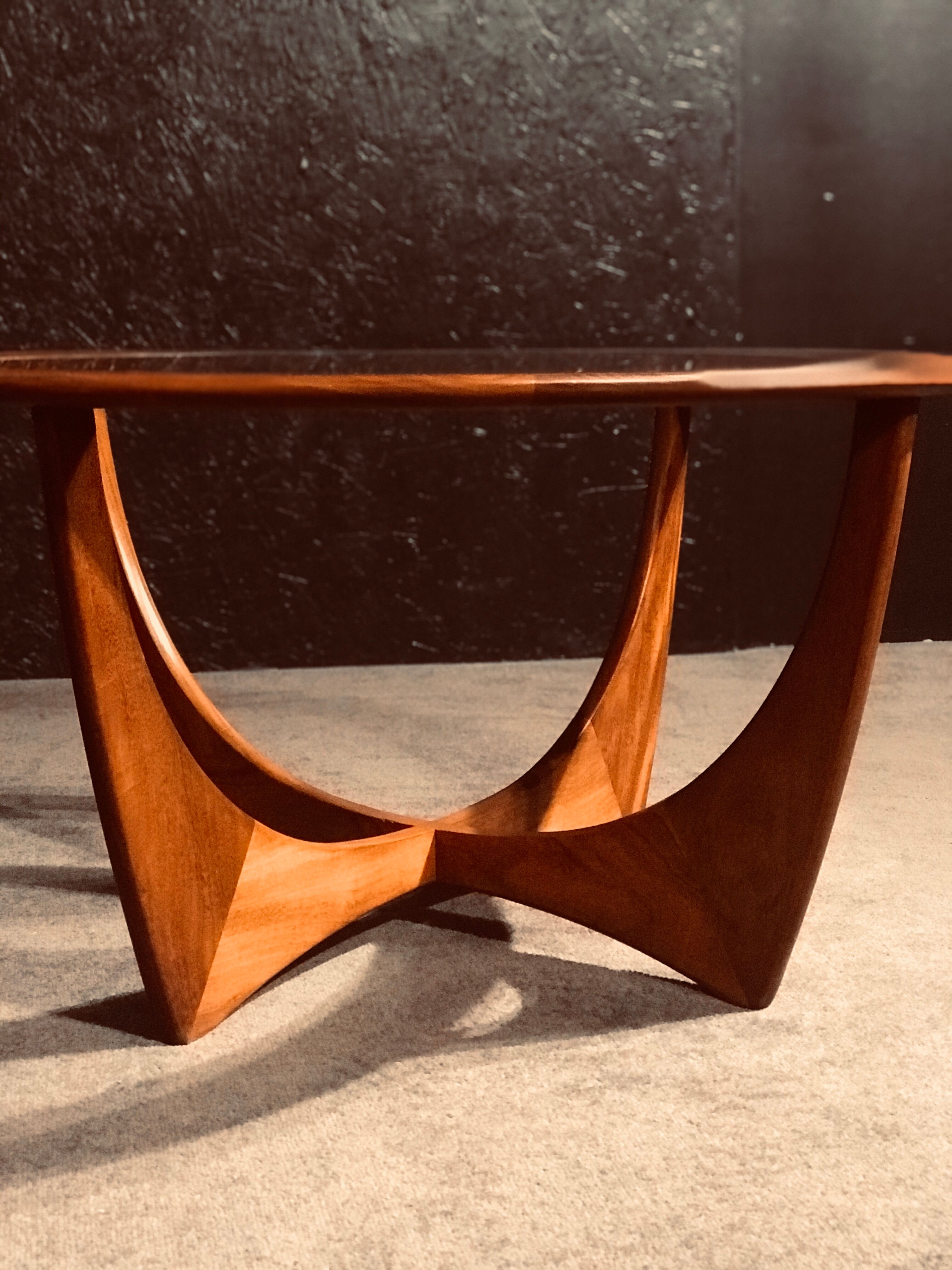 Teak G-Plan round table, designed by Victor Wilkins