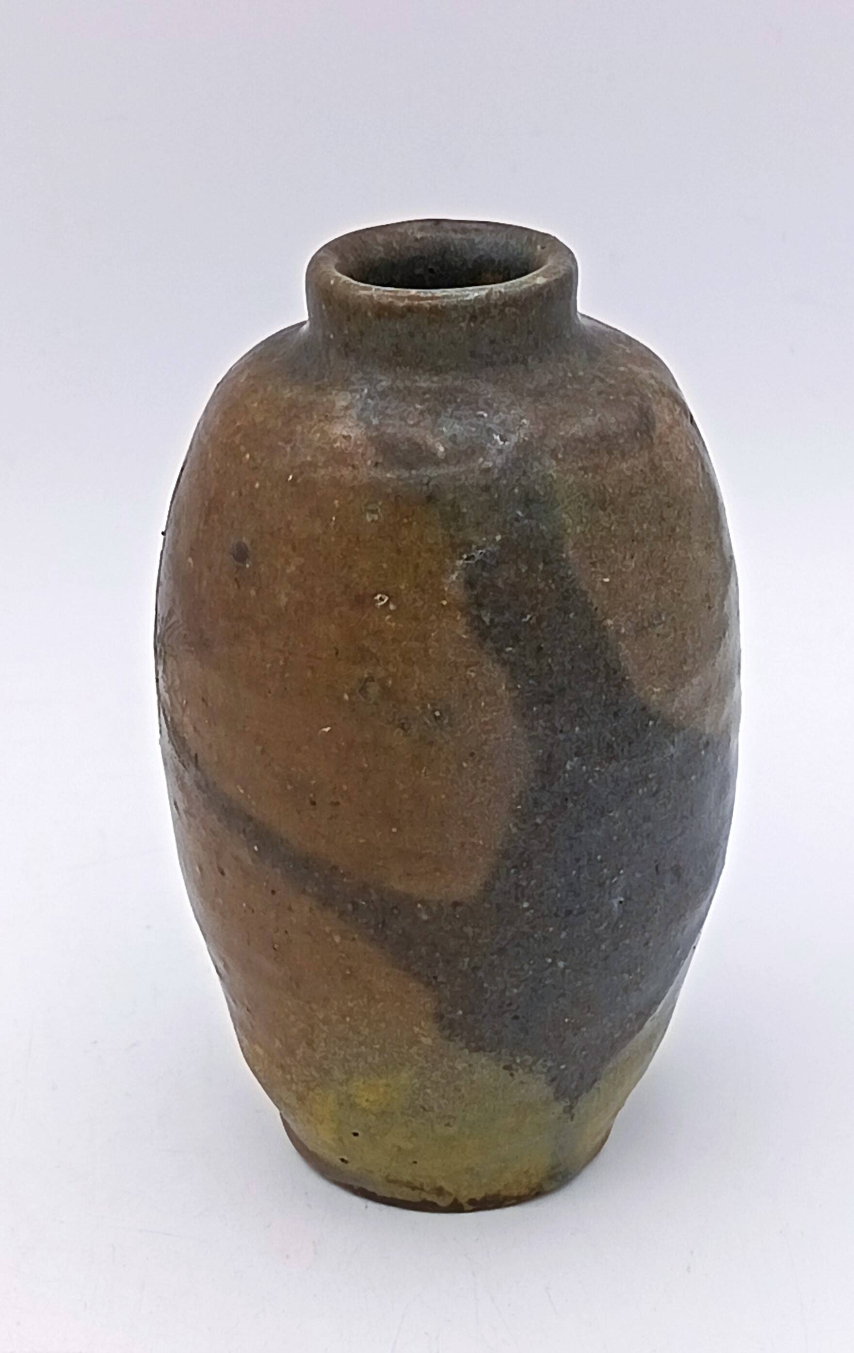Vase en grès signé Eugène Lion - Jean Carriès.