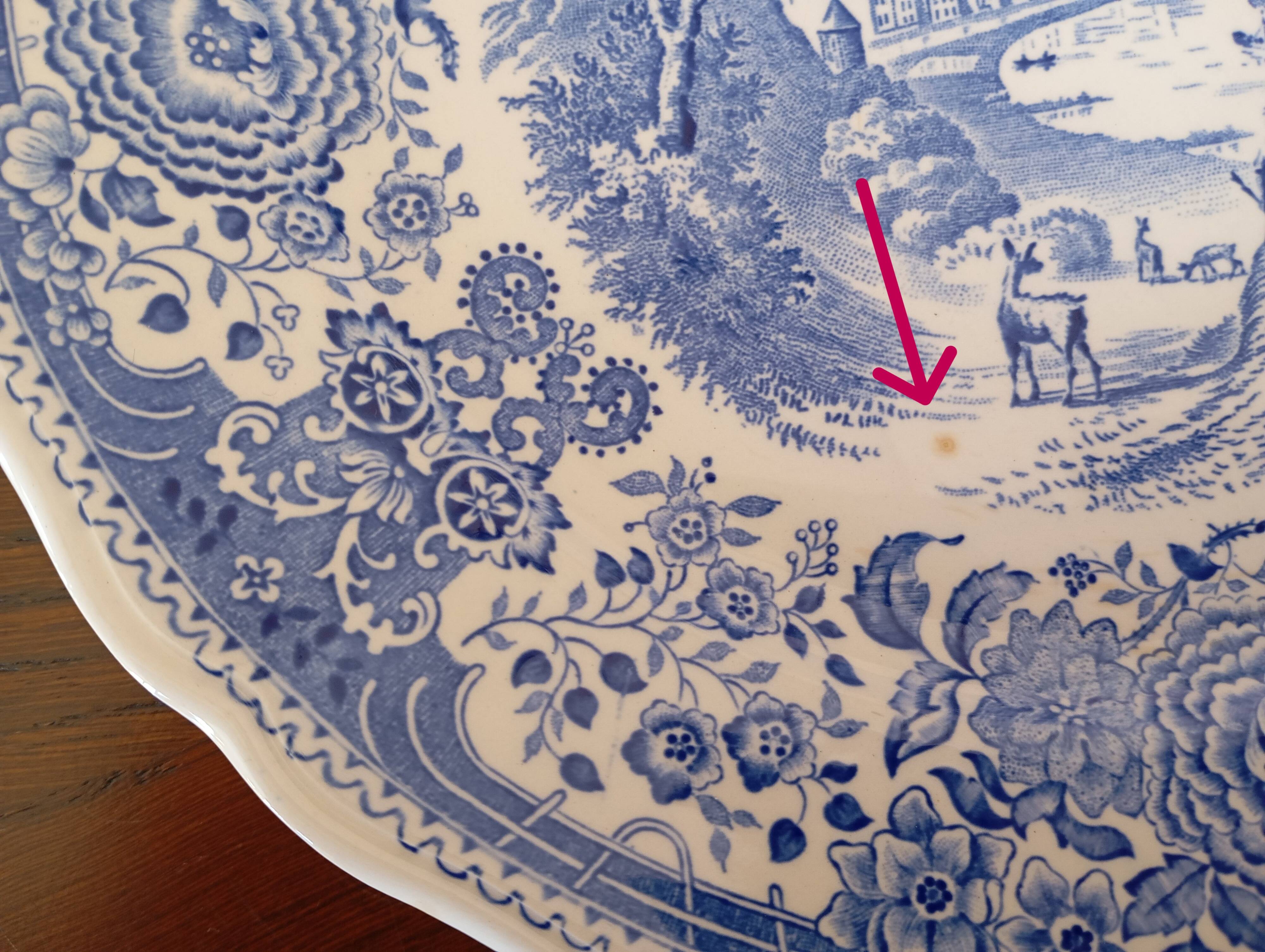 Burgenland blue flat plates Villeroy & Boch
