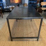 Metal factory table