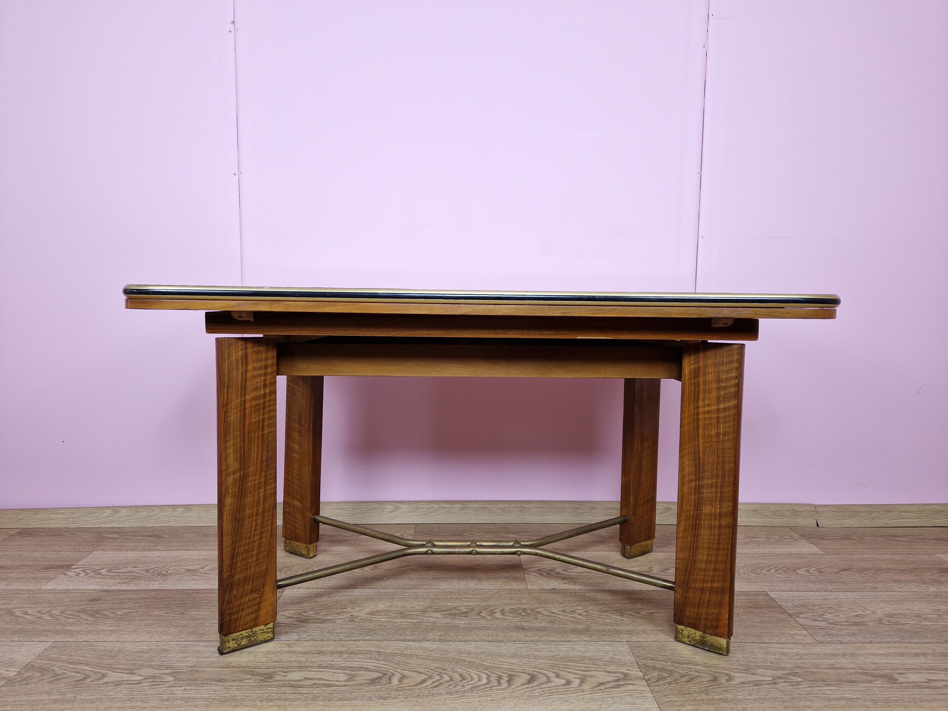 Art Deco Extendable Dinning Table, Germany, 1950s