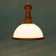 Bohemian 70s mushroom pendant lamp