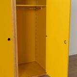 Flötotto profile system, 1970s, two-piece, yellow HPL, beech frame