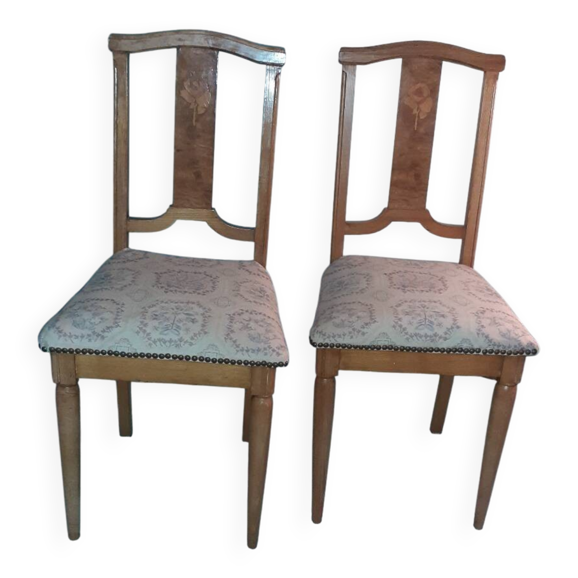 Antique Art Nouveau chairs
