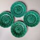 4 plates slurry dessert sarreguemines