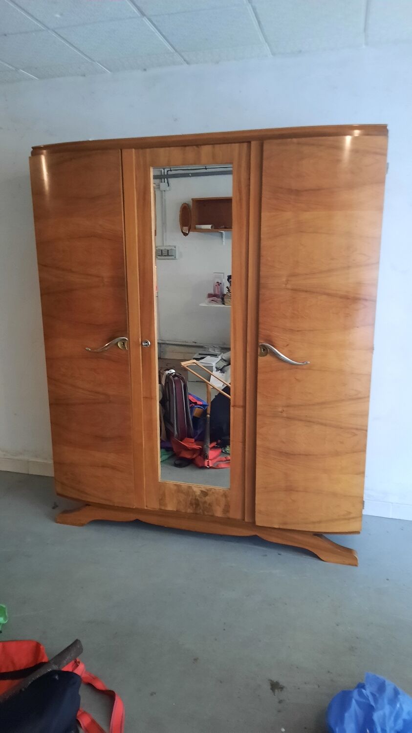Art deco style wardrobe