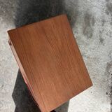 Pair of teak bedside tables, 1970s