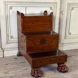 Escalier de bibliothèque Regency, Angleterre vers 1800