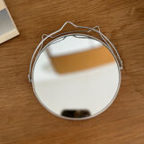 Miroir barbier chat