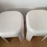 Vintage plastic stool from the 70s