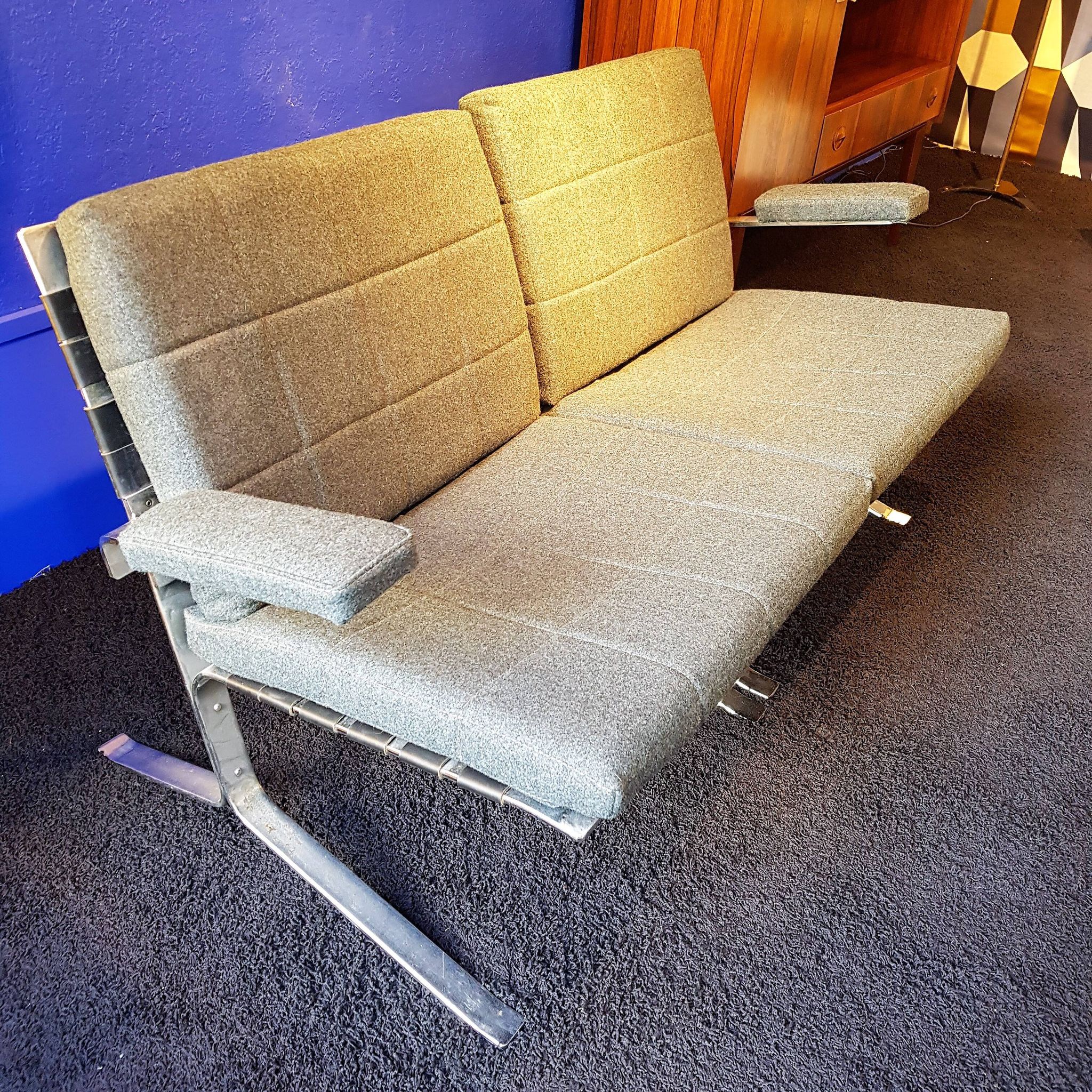 Bench "joker" design Olivier Mourgue editions Airborne 1961