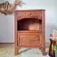 Bedside table - Art Deco wooden side table