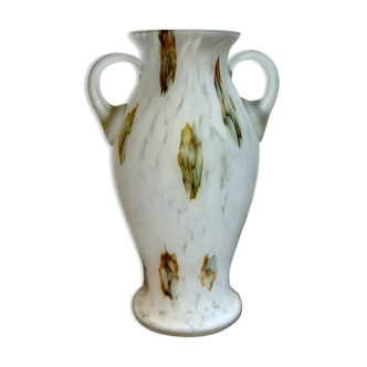 XL glass paste vase