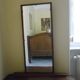 Art deco boat dressing table with large mirror 1940s