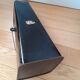 Black enamelled sheet metal coal bucket