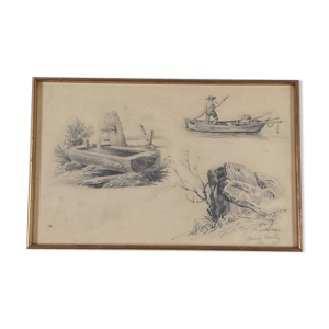 Dessin d’étude original