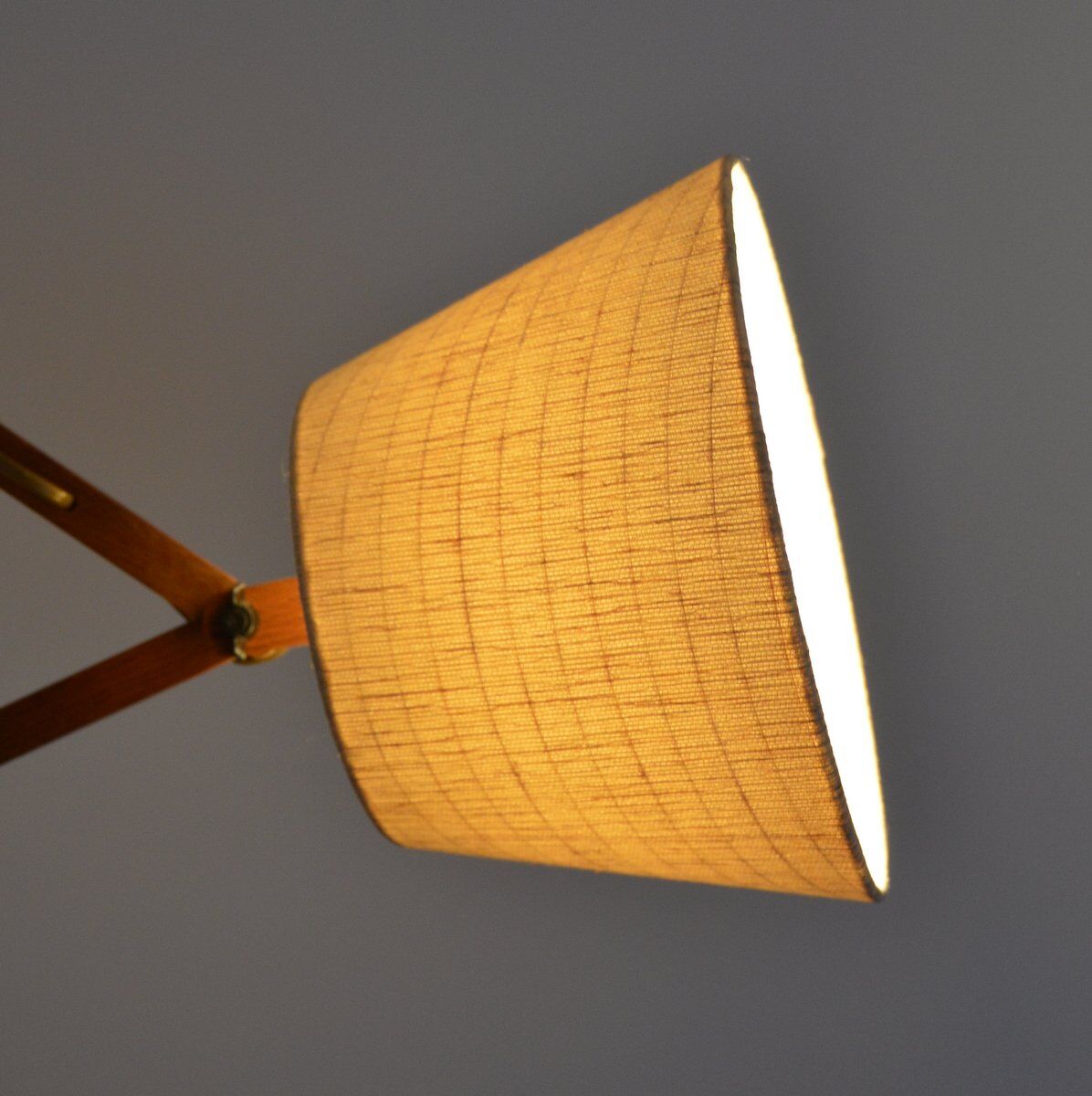 Scandinavian accordion lamp 1950s