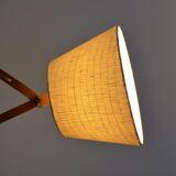 Scandinavian accordion lamp 1950s