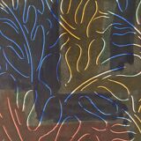 Elie Dayan, Untitled (Vegetal Pattern 3). Mixed media on paper.