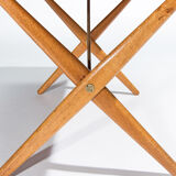 Hans Wegner coffee table in teak & oak for Andreas Tuck Danish Mid Century 1950’s