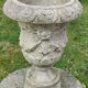 Ancient Medici in reconstituted stone/floral decoration