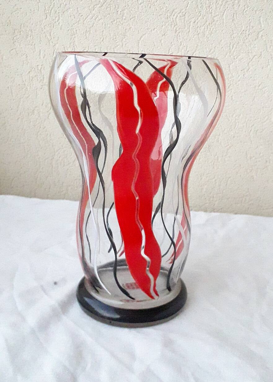 Monaco glass vase