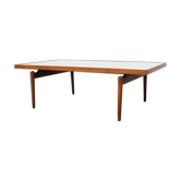 Mid-Century Sculpted Metal Coffee Table by Heinz Lilienthal