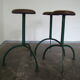 Ensemble de 3 tabourets industriels