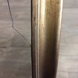 Old mirror gilded wooden frame.