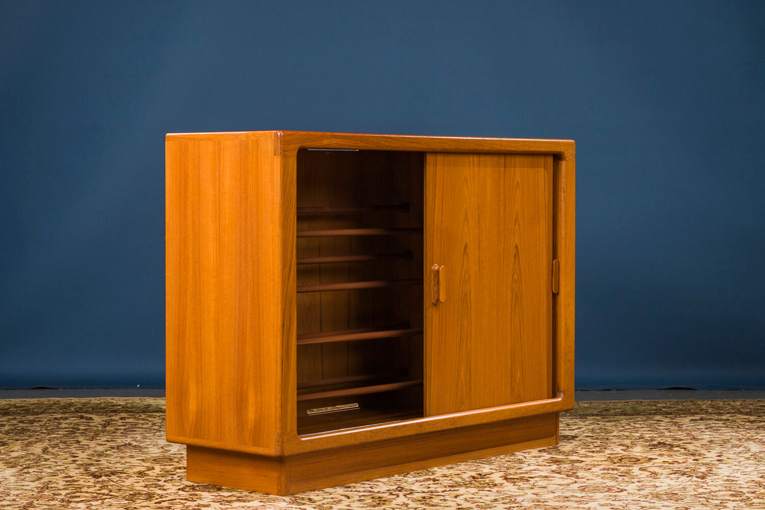Vintage Teak Shoe Sideboard from CFC Silkeborg, 1970s