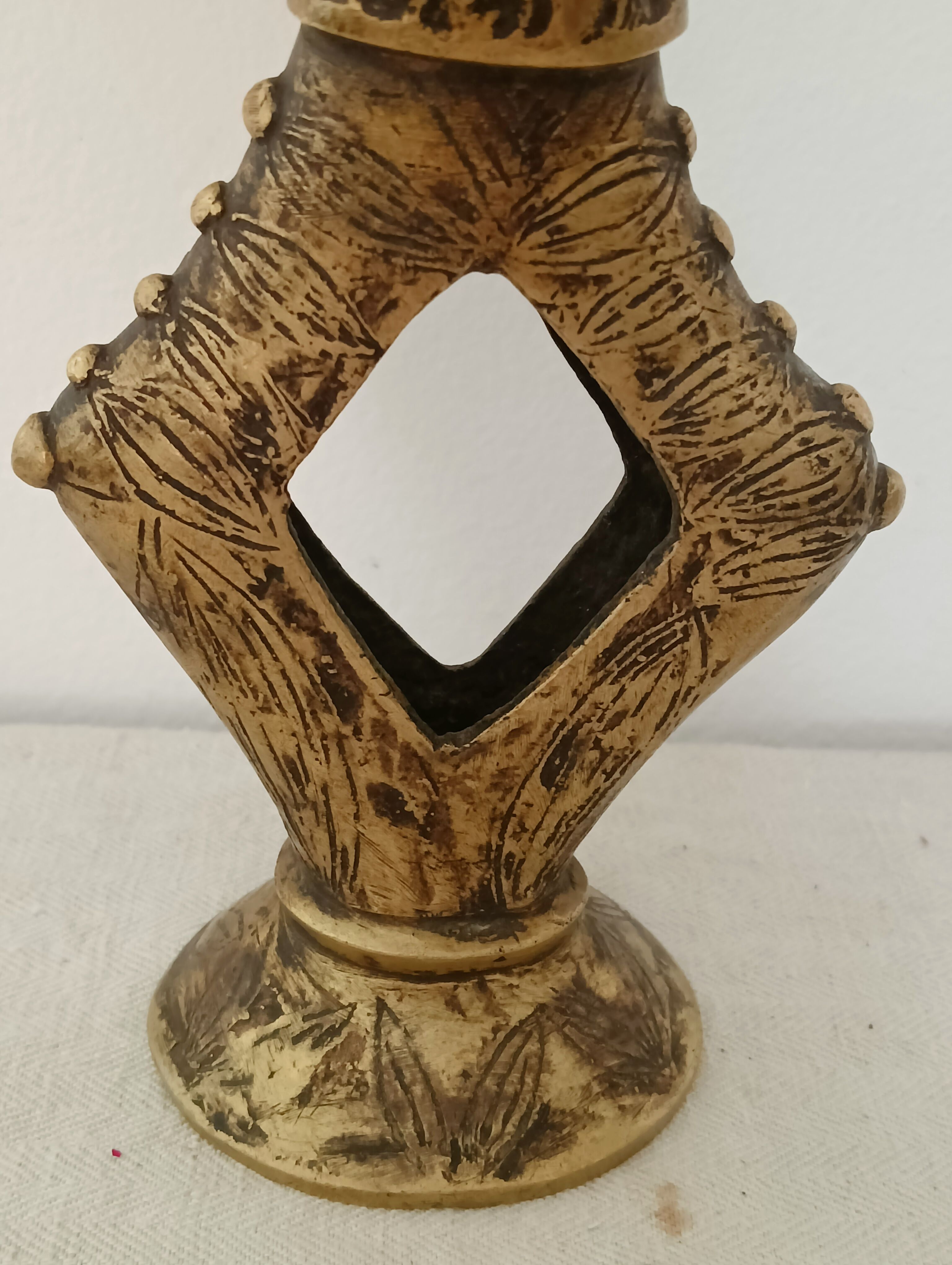 Bronze Statue - Kota Reliquary of Gabon: African. Art - Ethnicity