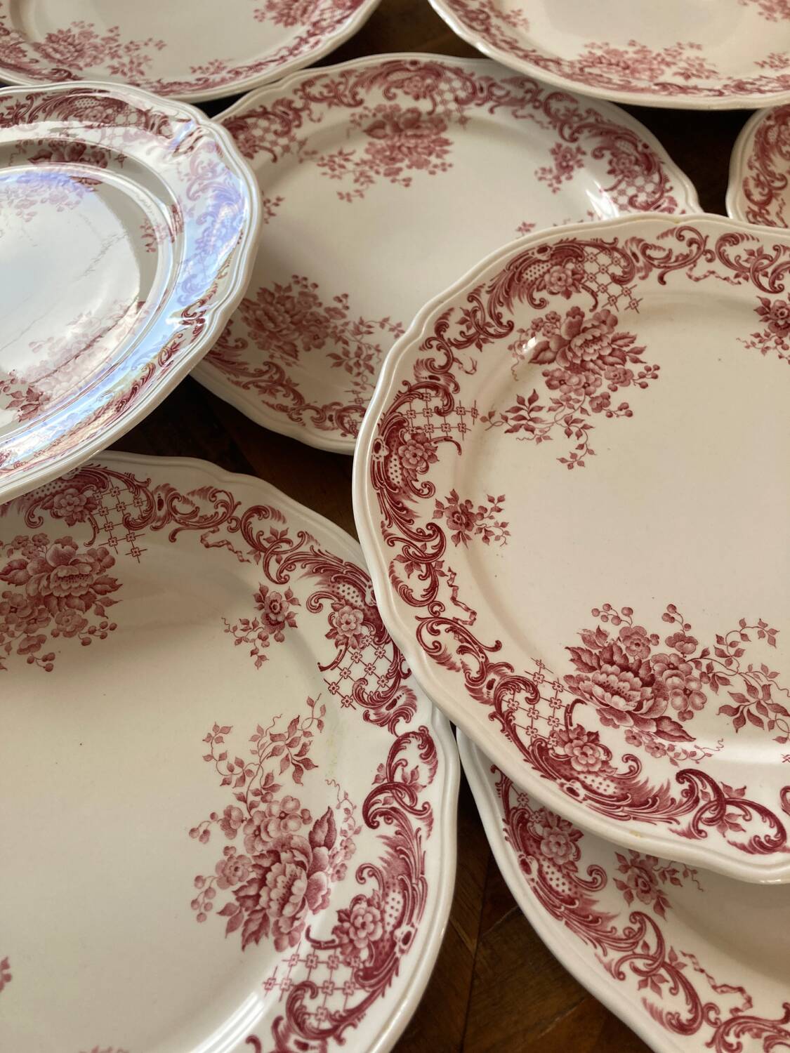 10 assiettes plates Villeroy et Boch