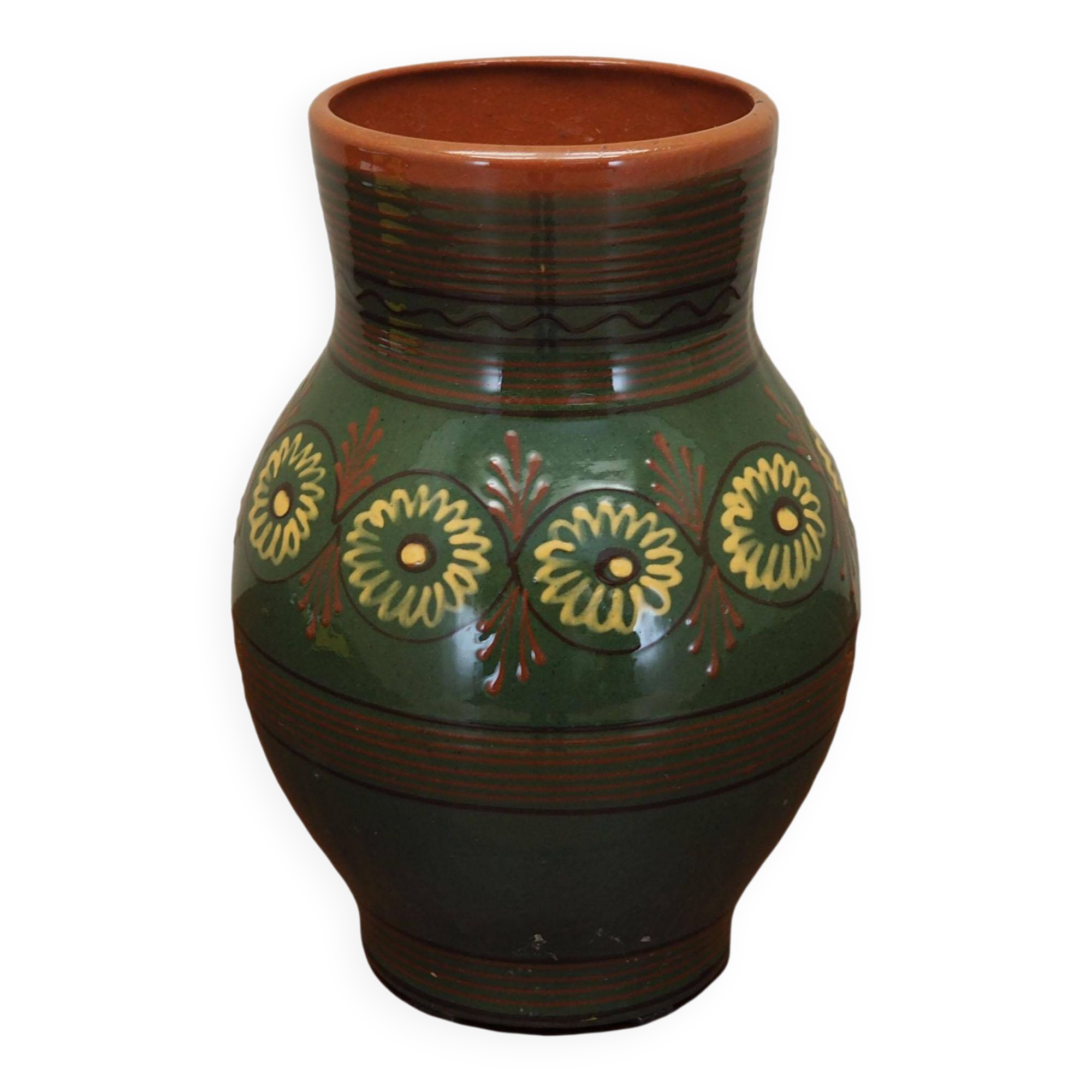 Vase en céramique, design danois, années 1970, production : Danemark