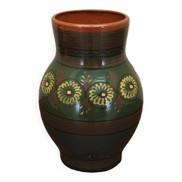 Vase en céramique, design danois, années 1970, production : Danemark