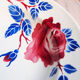 Set of 6 flower plates
