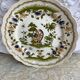 Antique decorative plate Moustiers France