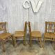 Set of 4 bistro chairs