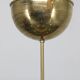 Lustre Rupert Nikoll en laiton et verre opalin teck des années 1960, Autriche