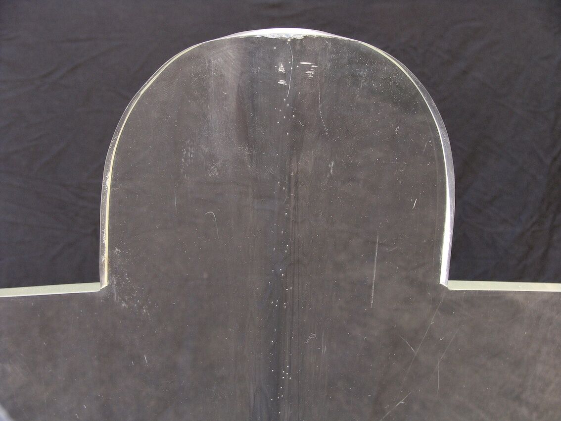 Vintage mannequin in Plexiglas