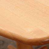 Stokke Dining room set large table with 8 chairs design Peter Opsvik, 1990